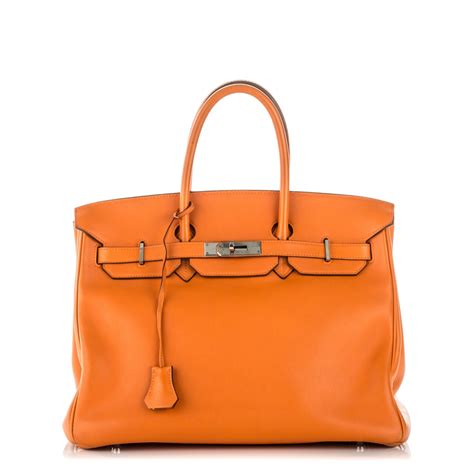hermes swift birkin 35 orange
